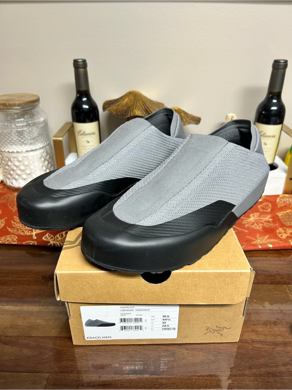 Arc'teryx Men's Gray and Black Kragg shoes